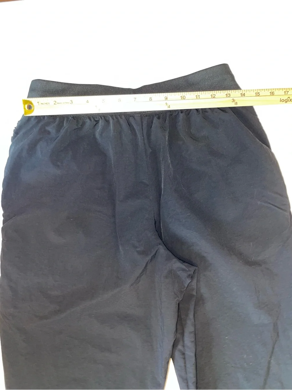 Nike Sportswear Essential Women's Woven High-Rise Curve Pants Black DQ6809-010 M